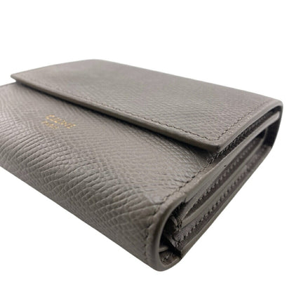 Celine Small Trifold Wallet Gray