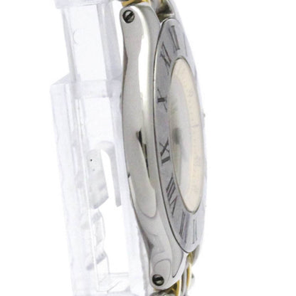 Cartier Must 21 Gold Plated Steel Quartz