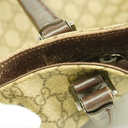 Gucci Gg Supreme Tote Bag 131220 Brown