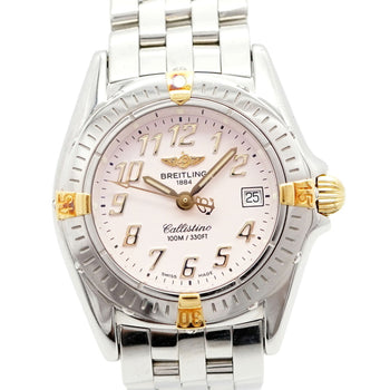 Breitling Calistino B52345 Pink Dial