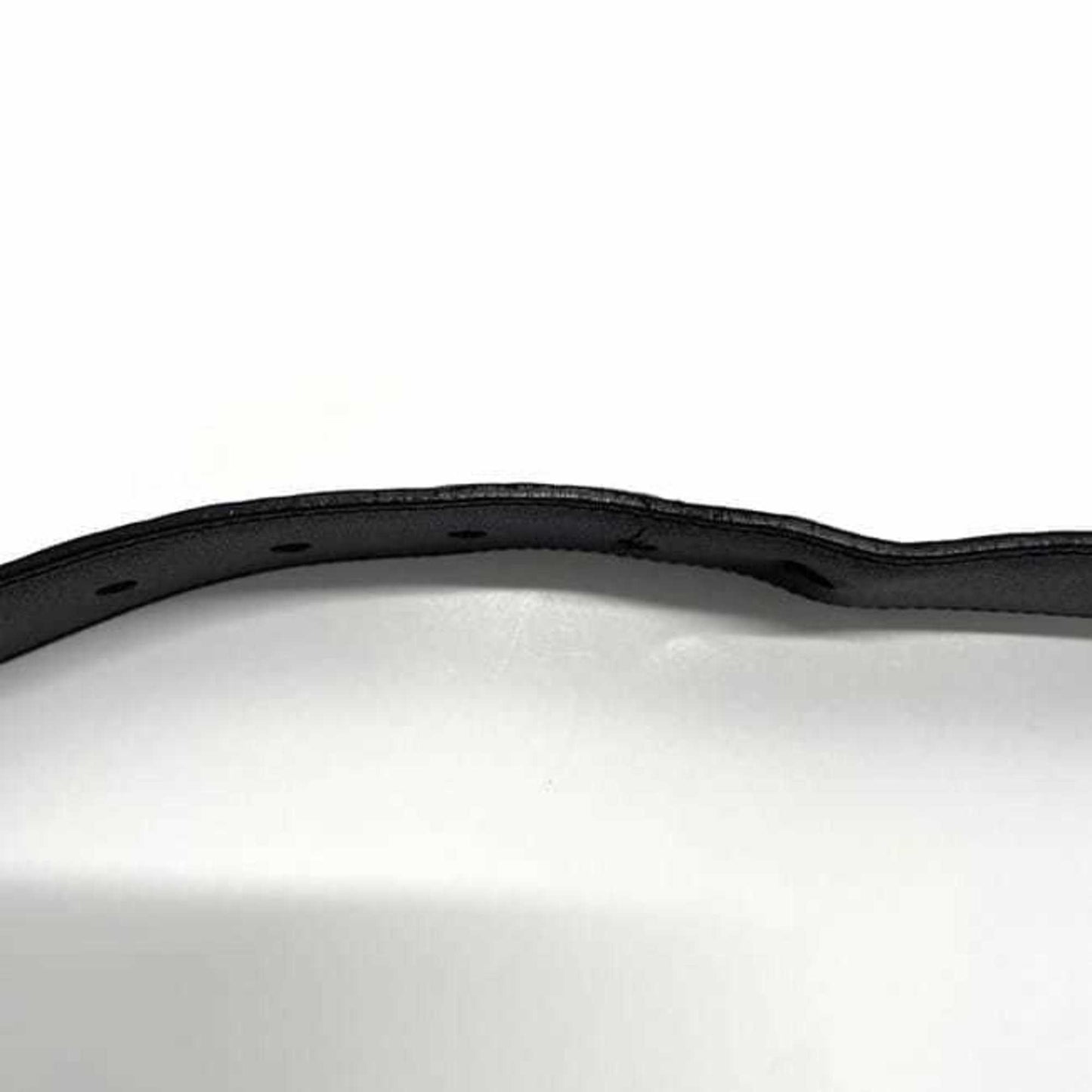 Gucci Belt Ec-23096 Brown Micro Stripe 449716 103Cm Leather 214351 Gucci Gg Buckle Line Wide