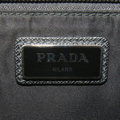 Prada Body Bag 2Vh038 Black Nylon Leather