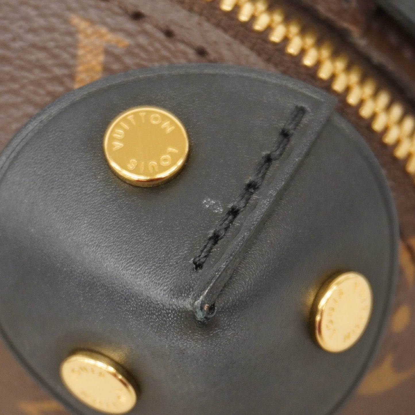 Louis Vuitton Monogram Petite Male Souple Handbag M45571 Brown 2-Way Bag