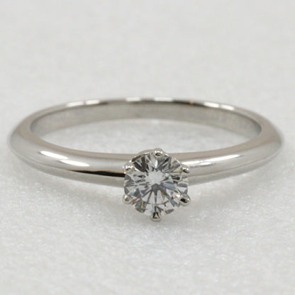 Tiffany & Co. Solitaire Size 9 Ring