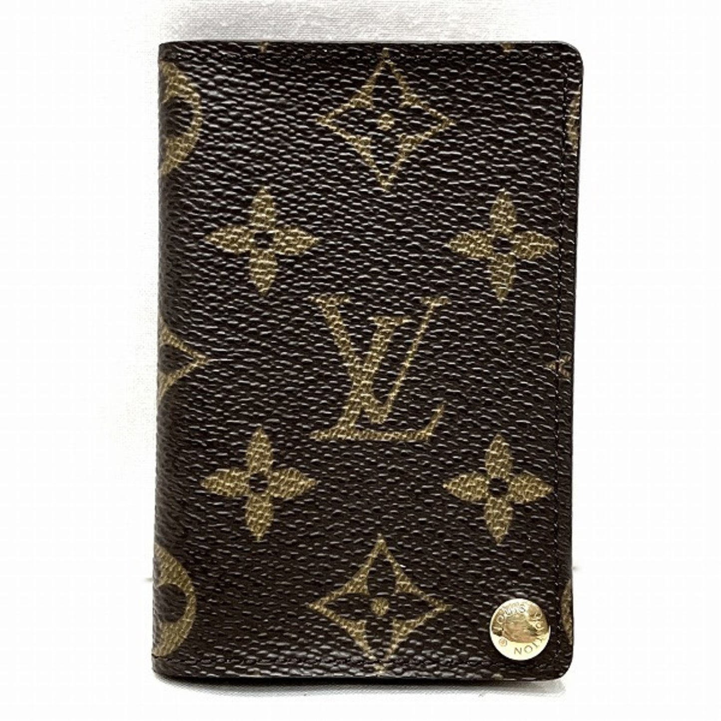 Louis Vuitton Monogram Porte Carte Credit Pression M60937 Accessories Business Card Holders/Card