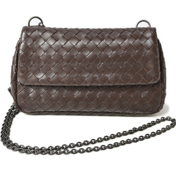 Bottega Veneta Shoulder Bag Clutch Bottega Veneta Dark Brown