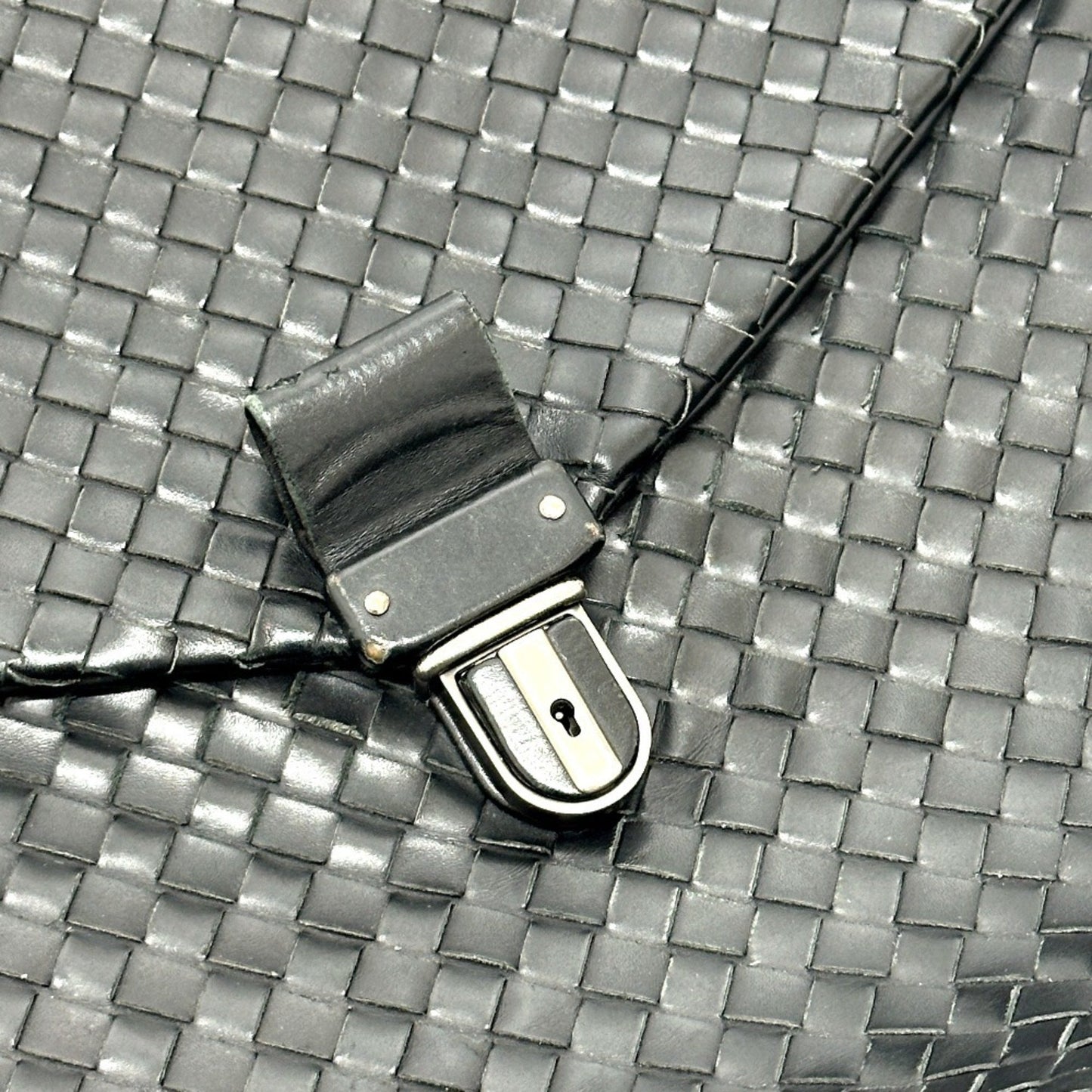 Bottega Veneta 122139 Intrecciato Leather Briefcase/Business Bag