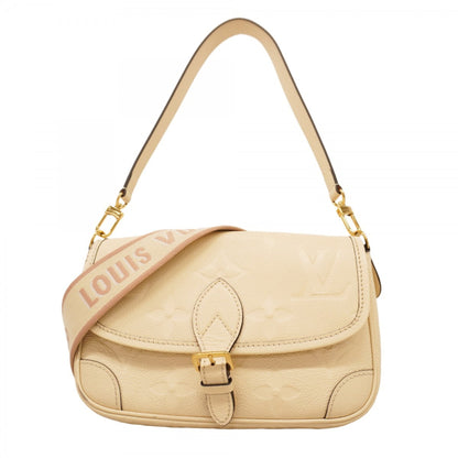 Louis Vuitton Monogram Empreinte Diane Handbag M46388 Crme 2-Way Bag