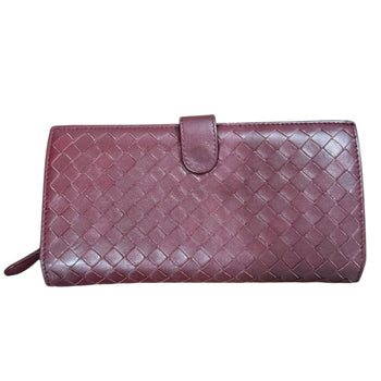 Bottega Veneta Intrecciato Bifold Long Wallet For Men And Women