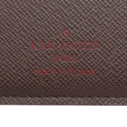 Louis Vuitton N61823 Porte-Valeur Carte-Crdit Bifold Wallet (No Coin Purse) Damier Canvas