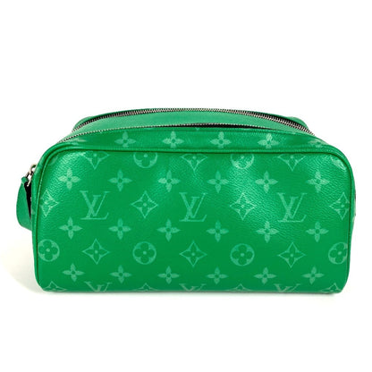 Louis Vuitton M31013 Taiga Rama Dopp Kit Clutch Bag With Handle
