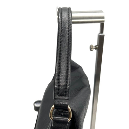 Kate Spade Handbag Shoulder Bag Flap Leather Black