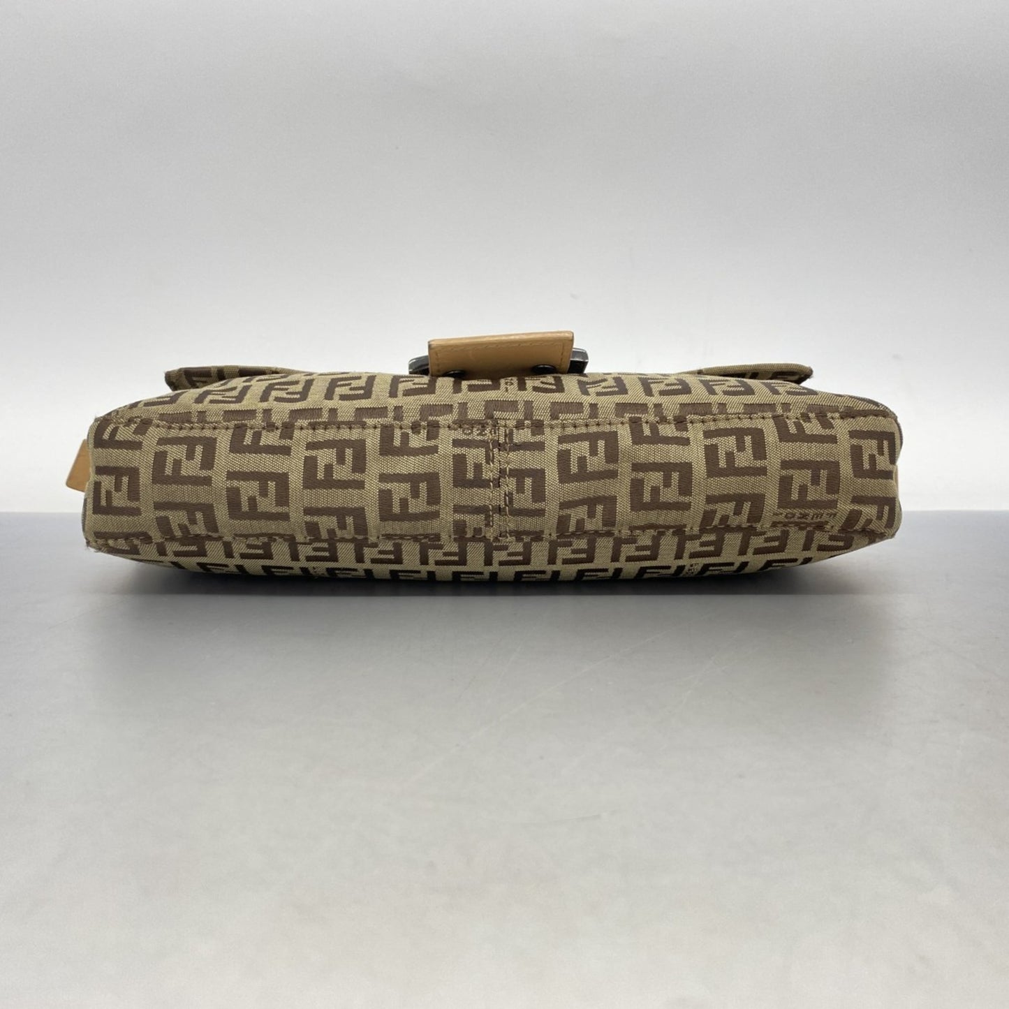 Fendi Zucchino Mamma Bucket Handbag In Nylon Canvas