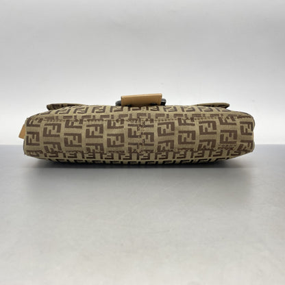 Fendi Zucchino Mamma Bucket Handbag In Nylon Canvas