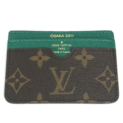 Louis Vuitton Louis Vuitton Monogram 2011 Shinsaibashi Renewal Commemoration Card Holder Business