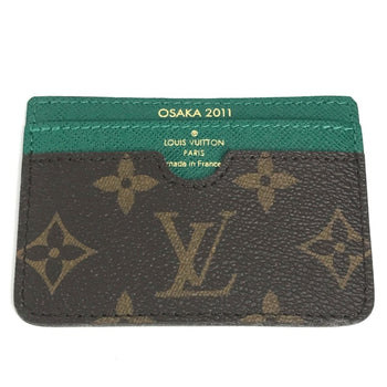 Louis Vuitton Louis Vuitton Monogram 2011 Shinsaibashi Renewal Commemoration Card Holder Business