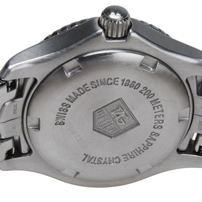 Tag Heuer Link Shell Dial Watch Wj1316 Quartz Blue Stainless Steel