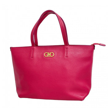 Salvatore Ferragamo Gancini Leather Handbag