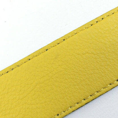 Fendi Shoulder Strap You Smoky Blue Green Yellow Leather Bag Replacement