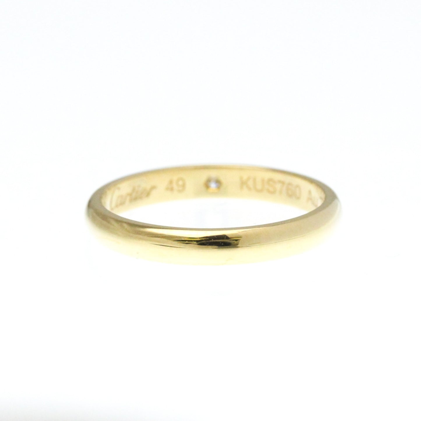 Cartier 1895 Wedding Ring Yellow Gold (18K) Fashion Diamond Band Ring Gold