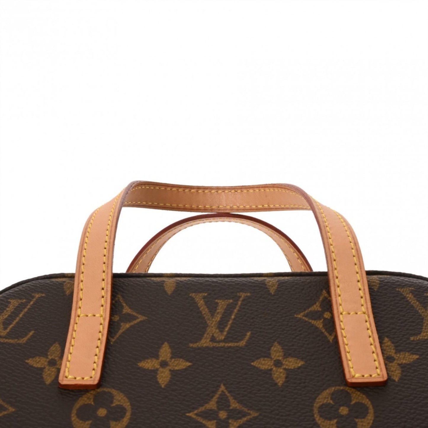 Louis Vuitton Monogram Spontini 2-Way Brown M47500 Women'S Canvas Handbag
