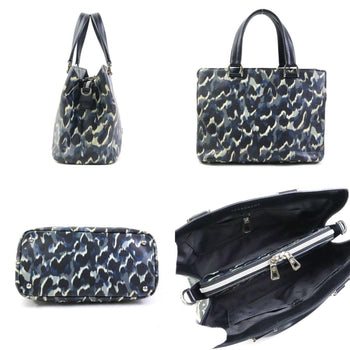Longchamp Handbag Shoulder Bag Leather Black