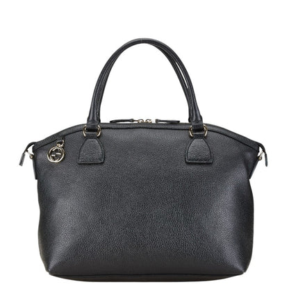 Gucci Handbag Tote Bag 449660 Black Leather