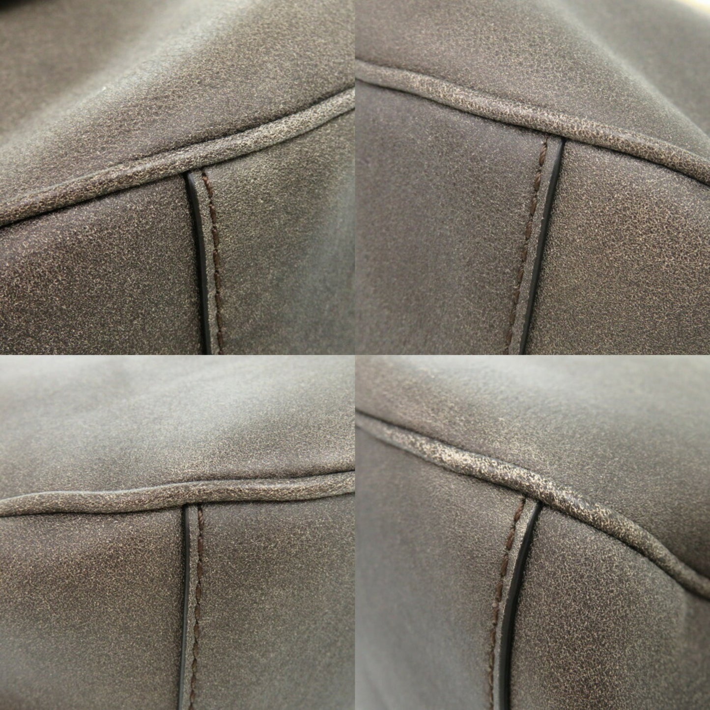 Christian Dior Dior Saddle Shearling 00 Bo 0292 Mouton Gray 1145 Shoulder Bag