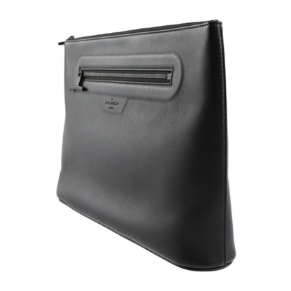Louis Vuitton Louis Vuitton Pochette Cosmos Dark Infinity Second Bag M63268 Leather Black Clutch