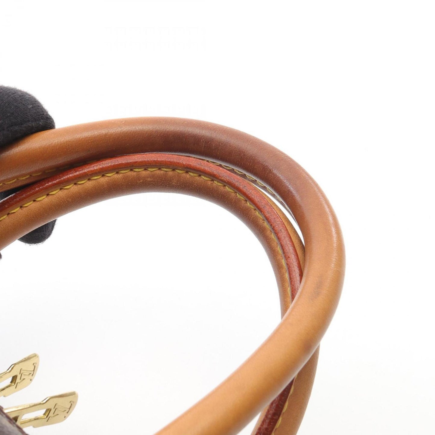 Louis Vuitton Deauville Bowling Vanity Monogram Handbag In Coated Canvas And Leather