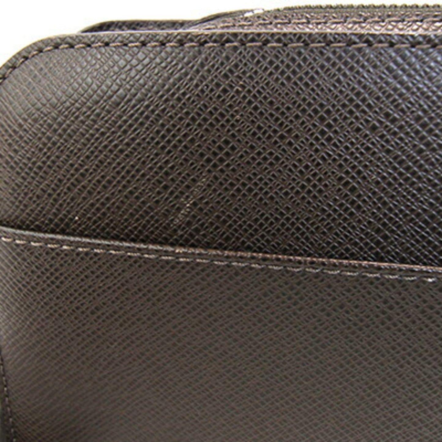 Louis Vuitton Second Bag Taiga Baikal M30188 Grisli Clutch Brown