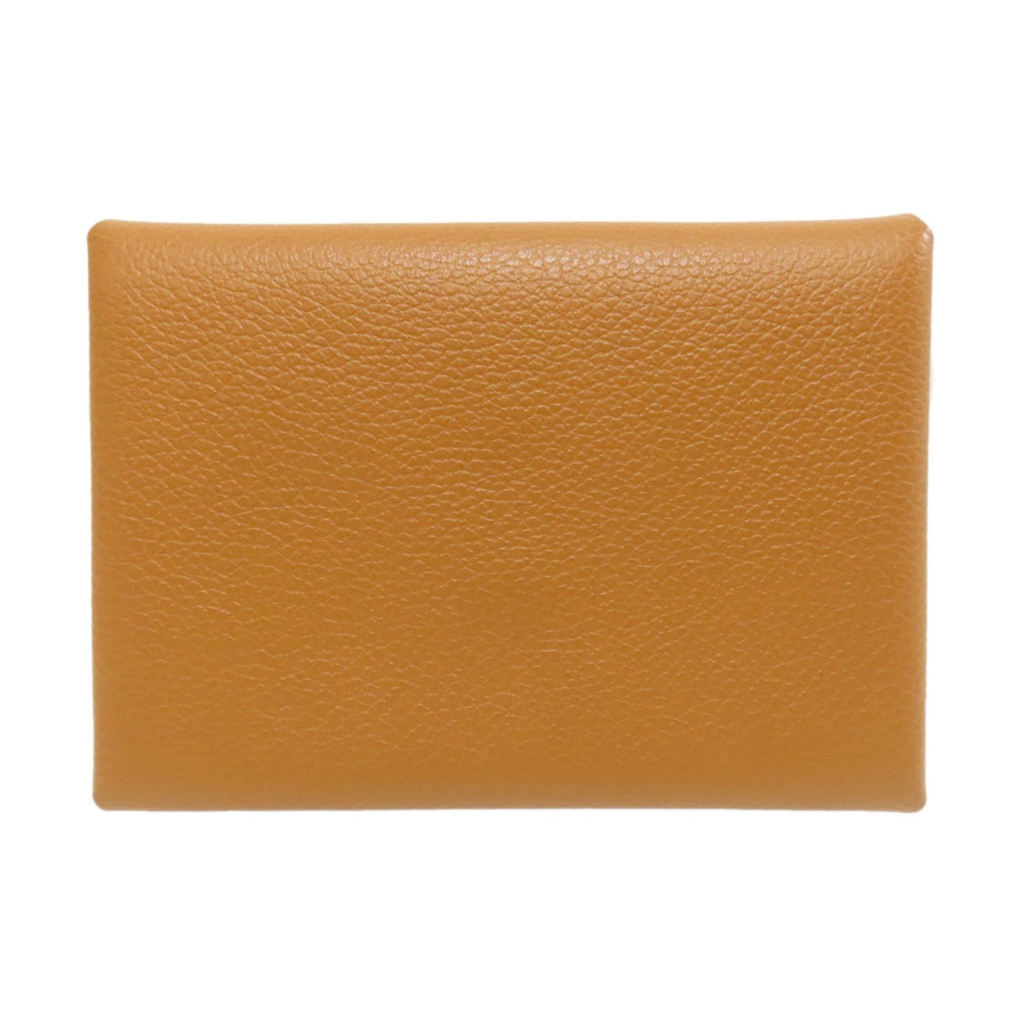 Hermes Herms Calvi Duo Silver Hardware Coin Case Evercolor