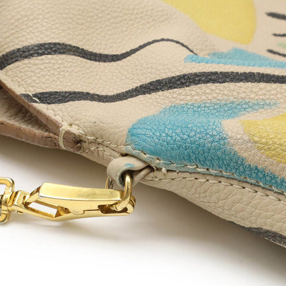 Burberry Prorsum Shoulder Bag In Beige Leather