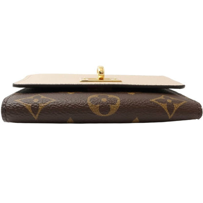 Louis Vuitton Louis Vuitton Monogram Tri-Fold Wallet M82398 Portefeuille Victorine Brown Greige