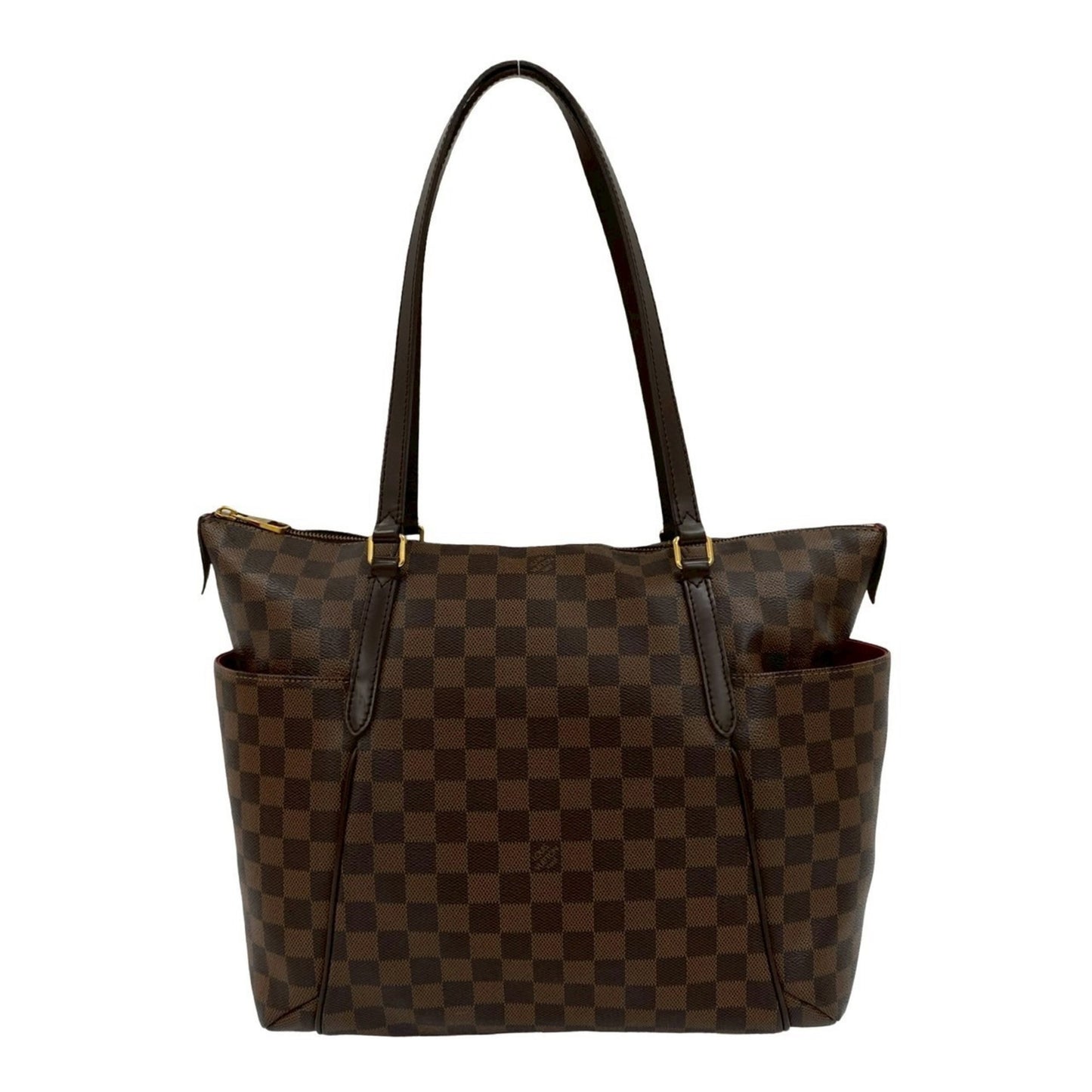 Louis Vuitton Totally Mm Damier Leather Tote Bag
