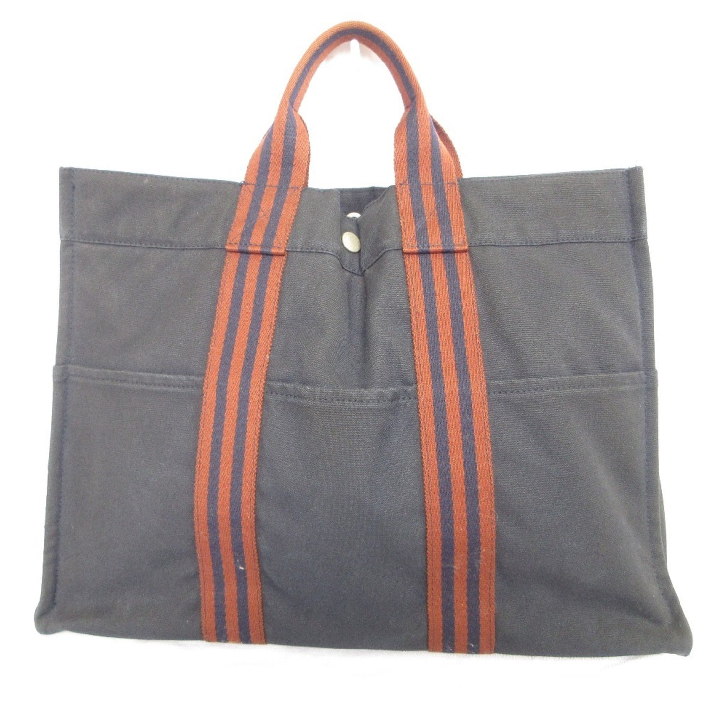 Hermes Foul Tote Mm Bag Navy