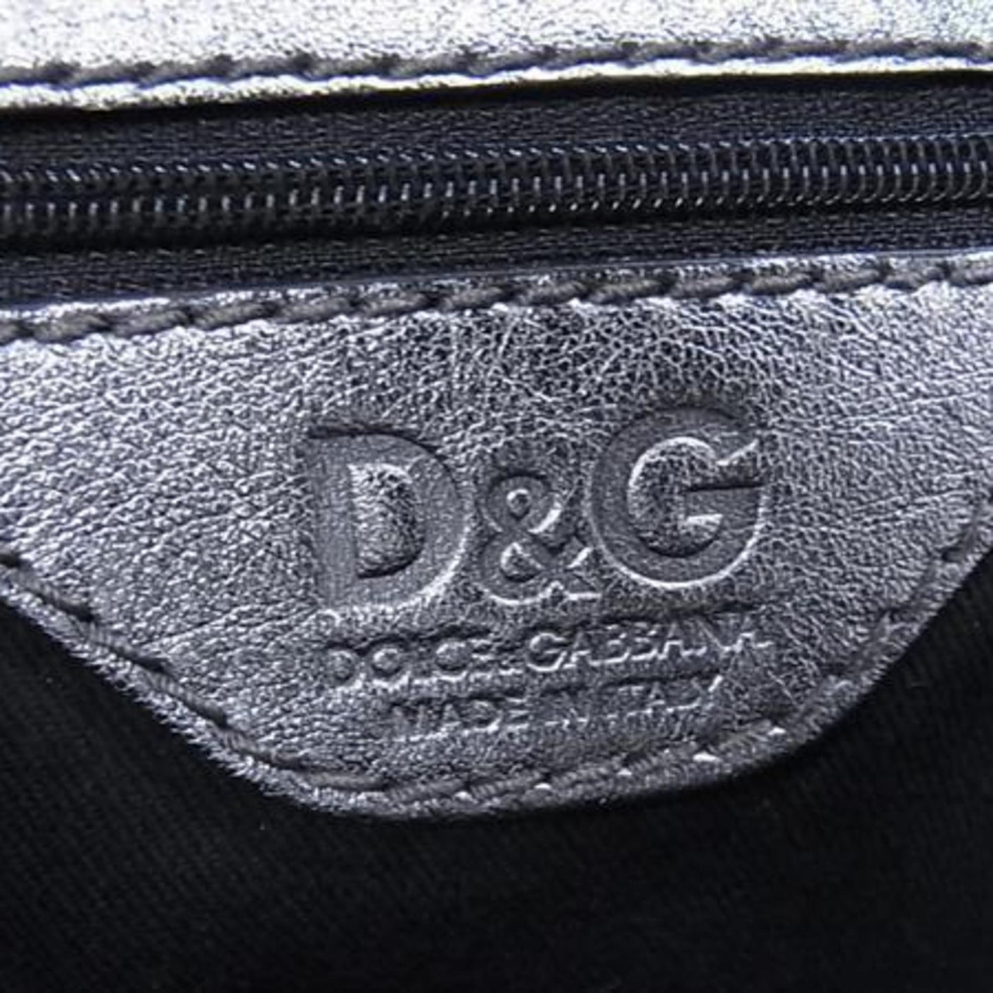Dolce & Gabbana Dolce Gabbana Handbag Db0417 Silver Leather Quilted