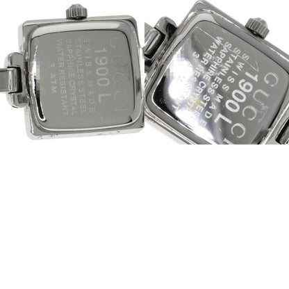 Gucci 1900L Square Face Watch Stainless Steel/Ss