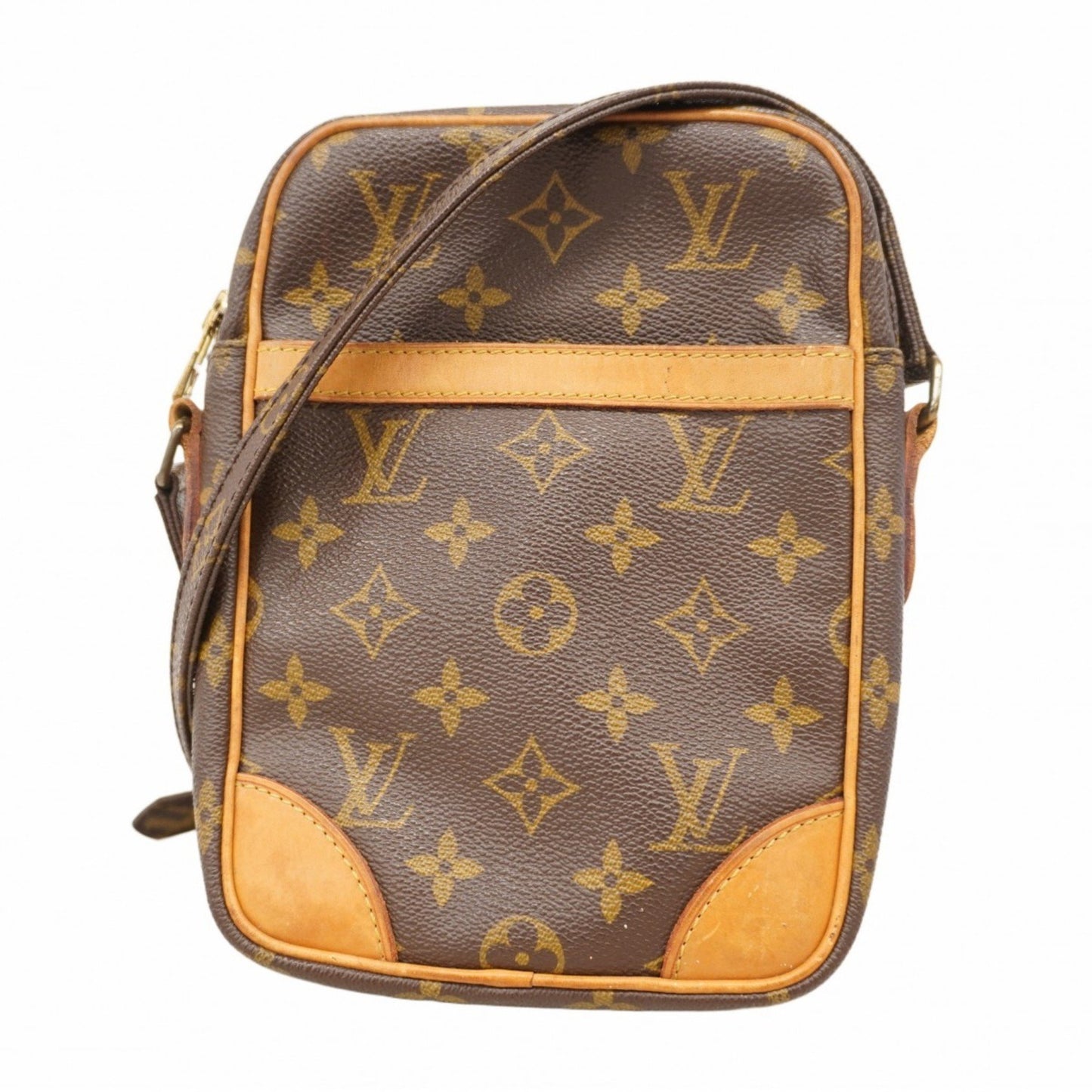 Louis Vuitton Monogram Danube Shoulder Bag M45266 Brown