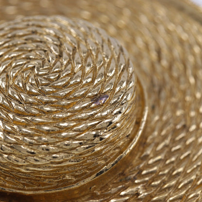 Chanel Straw Hat Brooch
