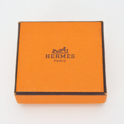 Hermes Scarf Ring Chaine D'Ancre Metal Silver Accessory