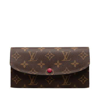 Louis Vuitton Monogram Portefeuille Emily Long Wallet M60697 Brown