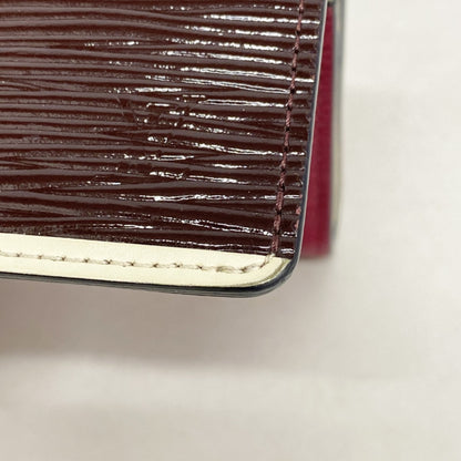 Louis Vuitton Epi Leather Portefeuille Flore Long Wallet M60364 Prunnu Electric