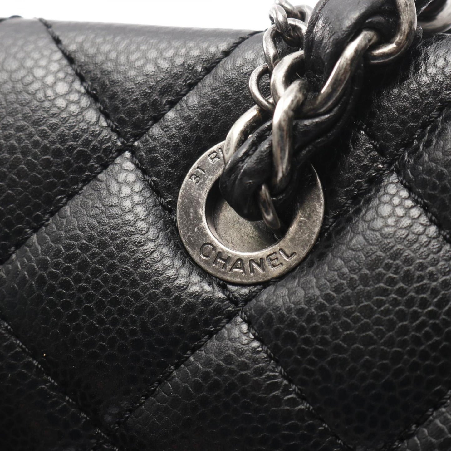 Chanel Matelasse Tote Bag In Calfskin Leather