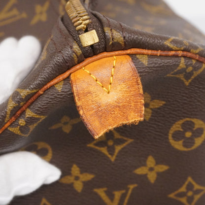 Louis Vuitton Monogram Keepall 55 Boston Bag M41424 Brown