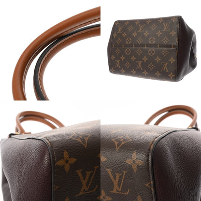 Louis Vuitton Monogram Fold Tote Bag In Noir/Wine Red (M45409) -