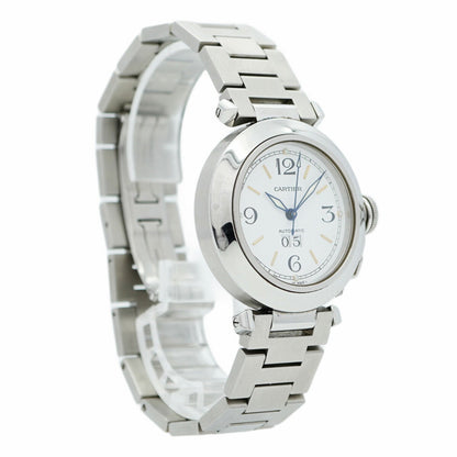 Cartier Pasha C W31044M7 White Dial