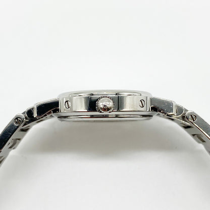 Hermes Watch Cl4.210 Clipper Quartz Pink Shell Stainless Steel Dial