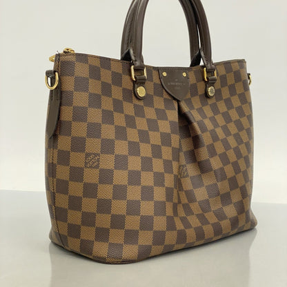 Louis Vuitton Damier Siena Mm Ebene Handbag N41546