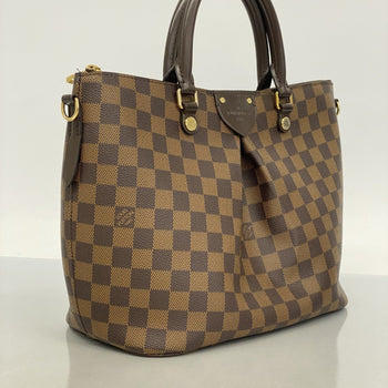 Louis Vuitton Damier Siena Mm Ebene Handbag N41546
